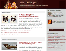 Tablet Screenshot of liebepur.com